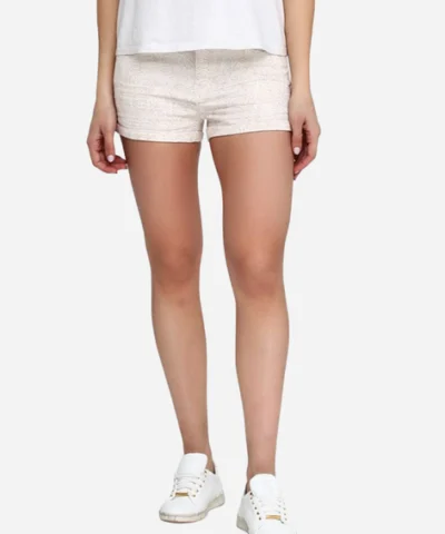 h&m short blanc-beige