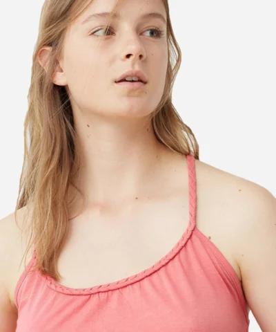 Mango Chemisier Rose Femme