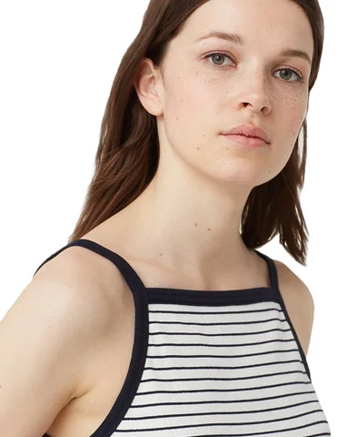 mango top a rayure femme