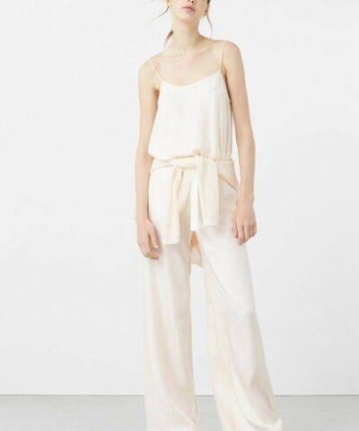 mango Chemisier blanc pour femme