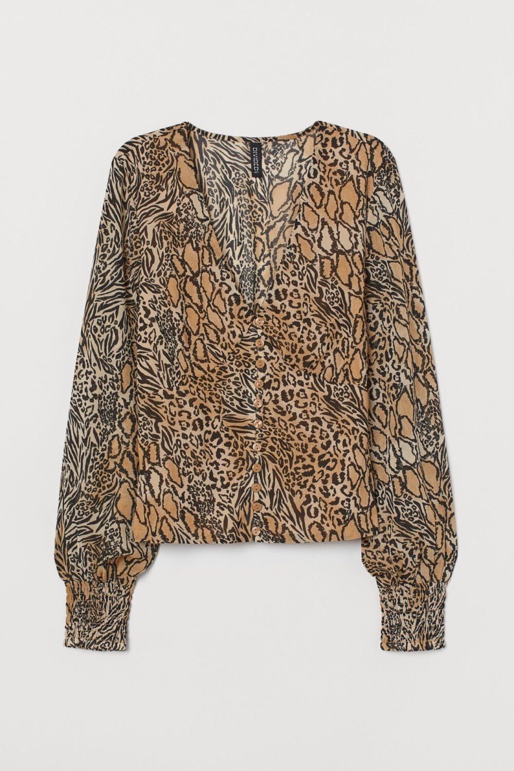 H&M Blouse à encolure en V