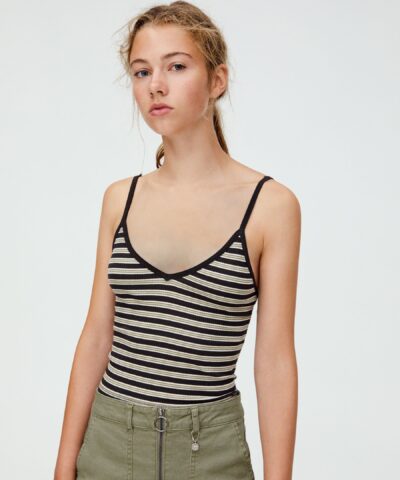 Pull&Bear Débardeur rayé Join Life