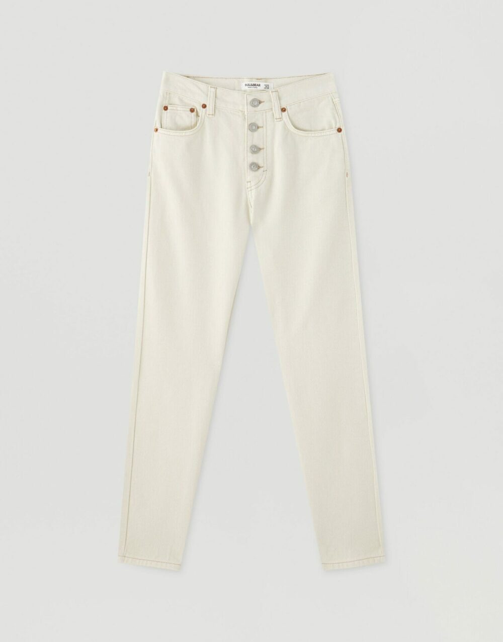 Pull&Bear Jean coupe mom boutons