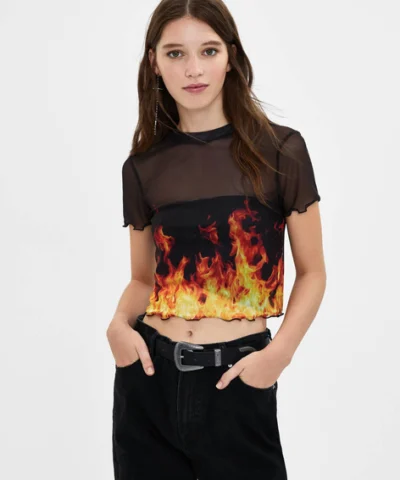 Bershka T-shirt femme