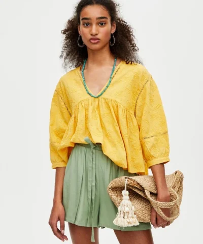 pull&bear Bermuda en piqué avec poches