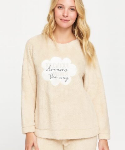 La vie en rose pyjama pull femme