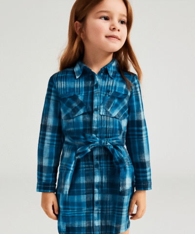 ZARA robes chemise avec ceinture