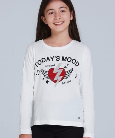 TIFFOSI t-shirt manche longue fille