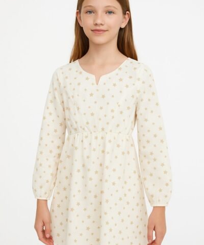 Robe zara fille a motifs