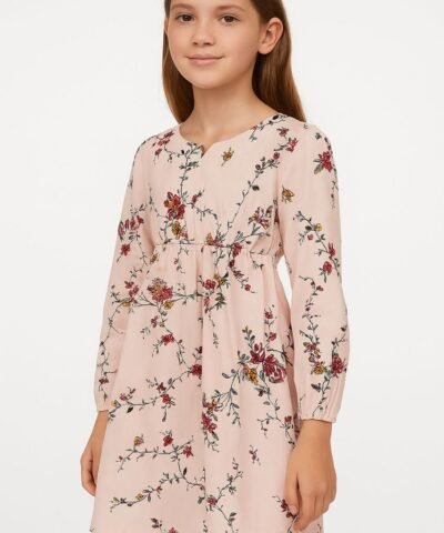 Robe zara fille a motifs