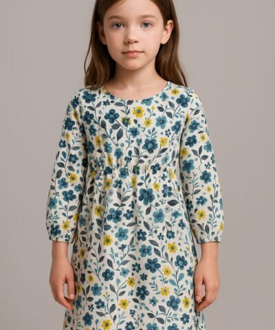 Robe zara fille a motifs