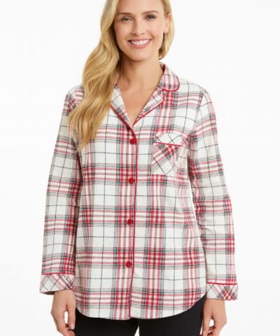 LA VIE EN ROSE pyjama chemise femme