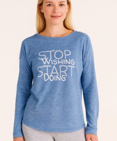 LA VIE EN ROSE haut pyjama femme