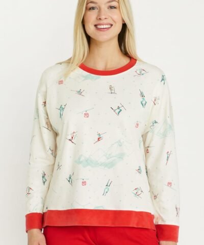 LA VIE EN ROSE haut pyjama femme