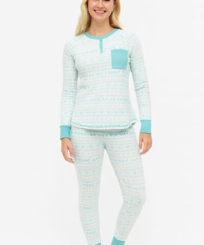 LA VIE EN ROSE pyjama ensemble femme