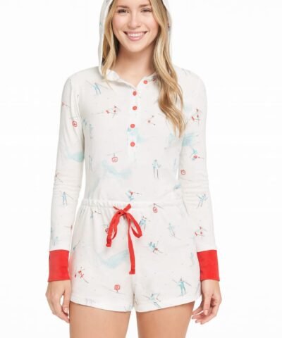 LA VIE EN ROSE combishort pyjama femme