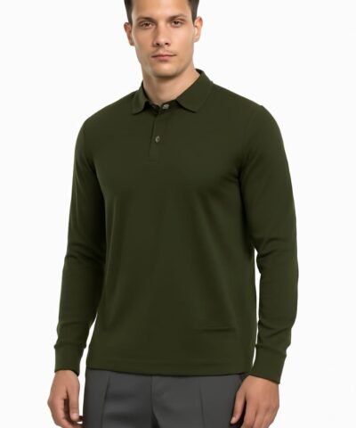 DEPART polo manches longues