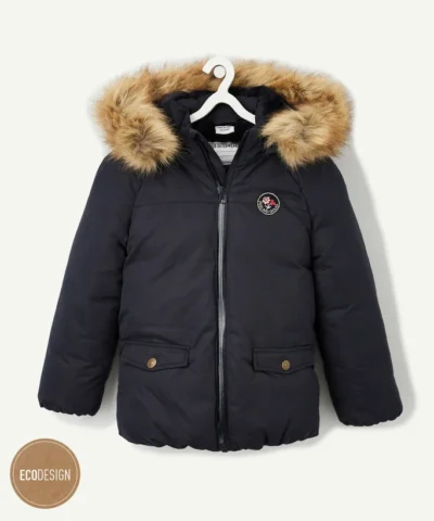 TAO doudoune longue doublée imitation fourrure