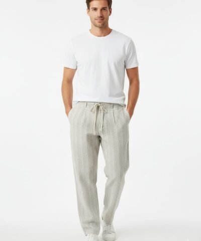 BONOBO pantalon chino homme écru