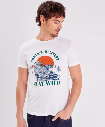 BONOBO t-shirt manches courtes blanc
