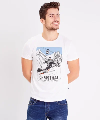 BONOBO t-shirt manches courtes blanc