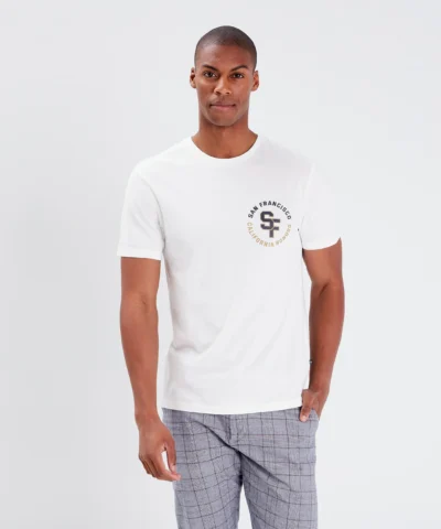 BONOBO t-shirt manches courtes ecru