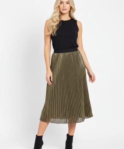 BONOBO jupe midi plissée