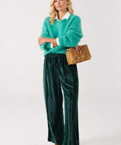 pantalon velours femme