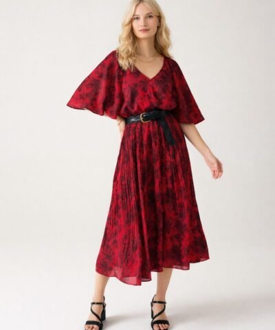 robe femme rouge