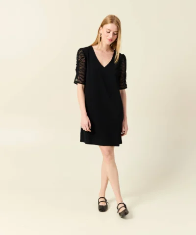 BONOBO robe droite manches 3/4