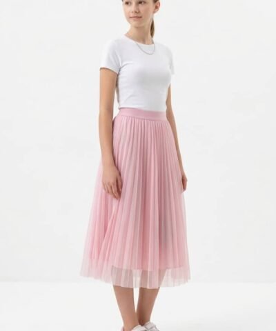 BERSHKA jupe plissée