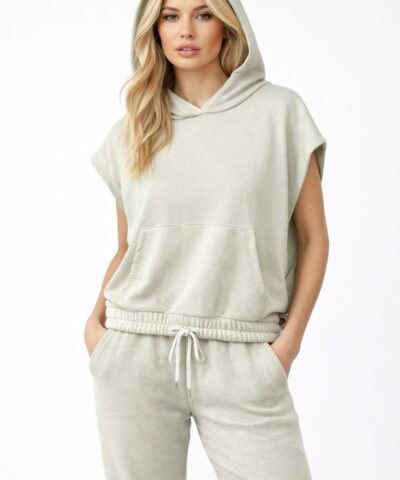 ETAM sweat capuche sans manche