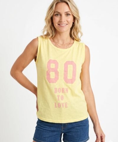 T-shirt femme sans manches