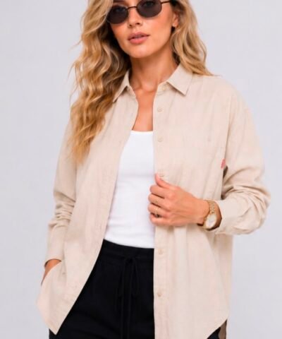DEPART chemise en lin beige