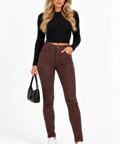 BONOBO Pantalon à carreaux