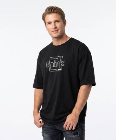 DEPART t-shirt oversize noir