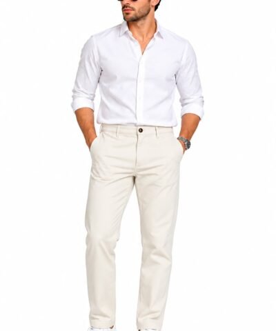 DEPART pantalon chino beige