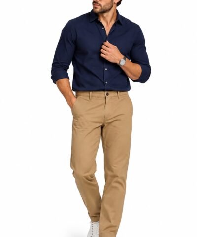 DEPART pantalon chino marron