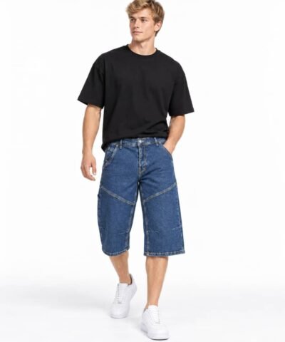 R8 short jean homme